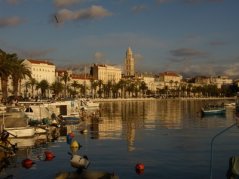 Split, depuis le port de pêche